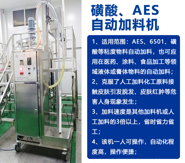 AES磺酸加料機、實驗室乳化機、片堿食鹽自動加料機-04